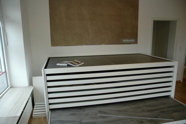 Showroom Artipose — Présentation des carrelages effet marbre