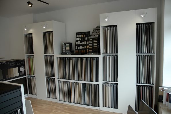 Showroom Artipose — Ambiance salle de bain avec carrelage mural